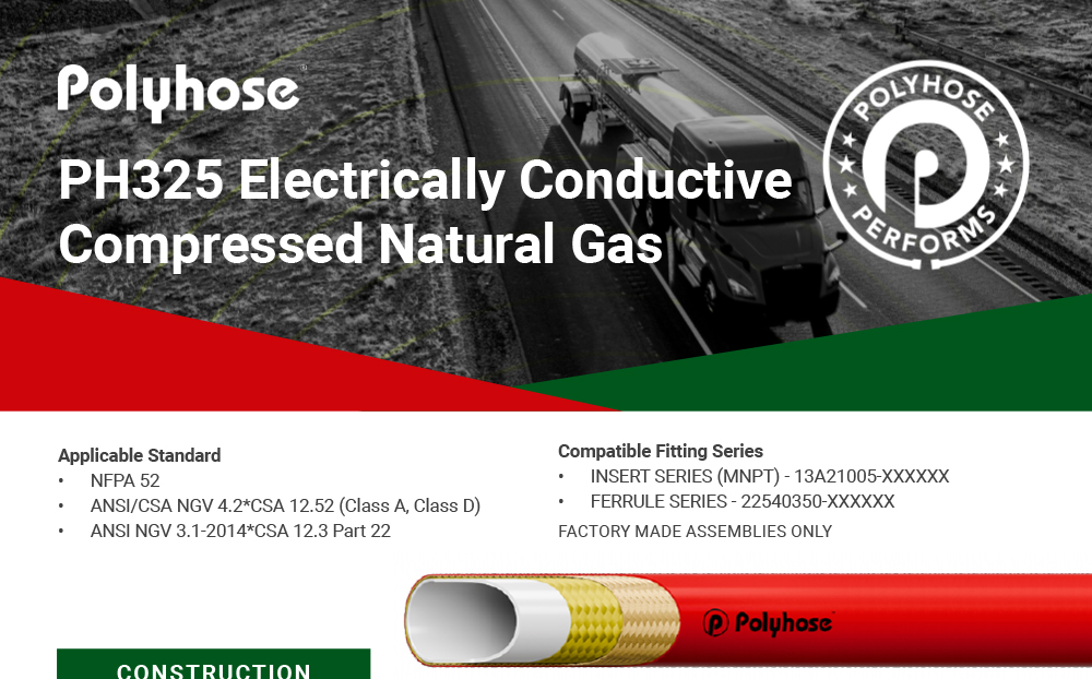 Polyhose Thermoplastic CNG Hose