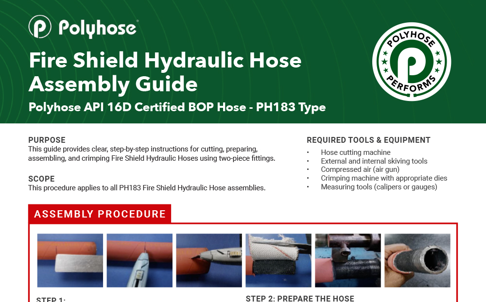 Fire Shield Hydraulic Hose Assembly Guide