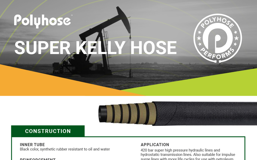 Polyhose Super Kelly Hose
